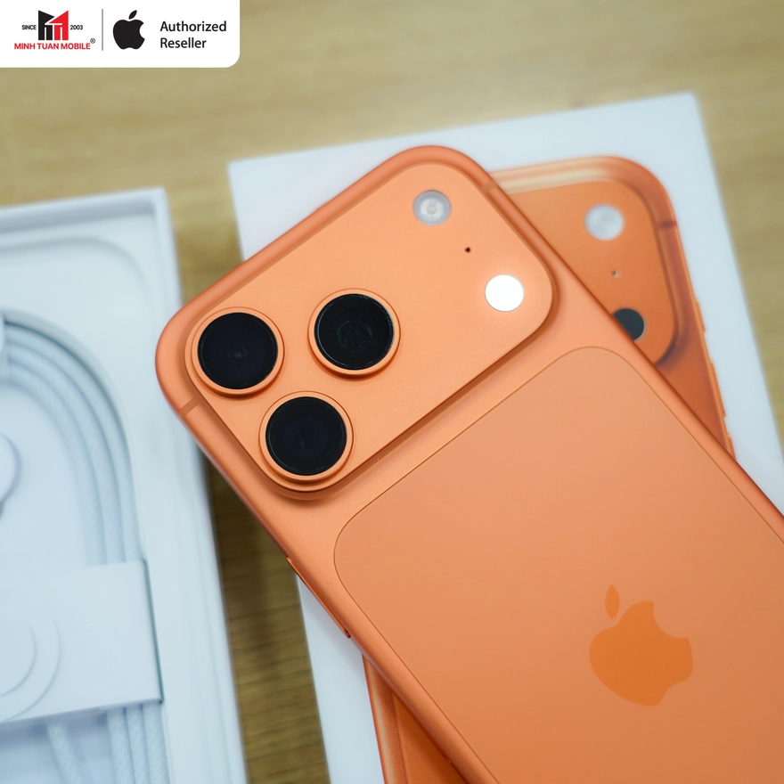 Xông đất 2026, chọn iPhone 17 Pro màu cam may mắn cả năm