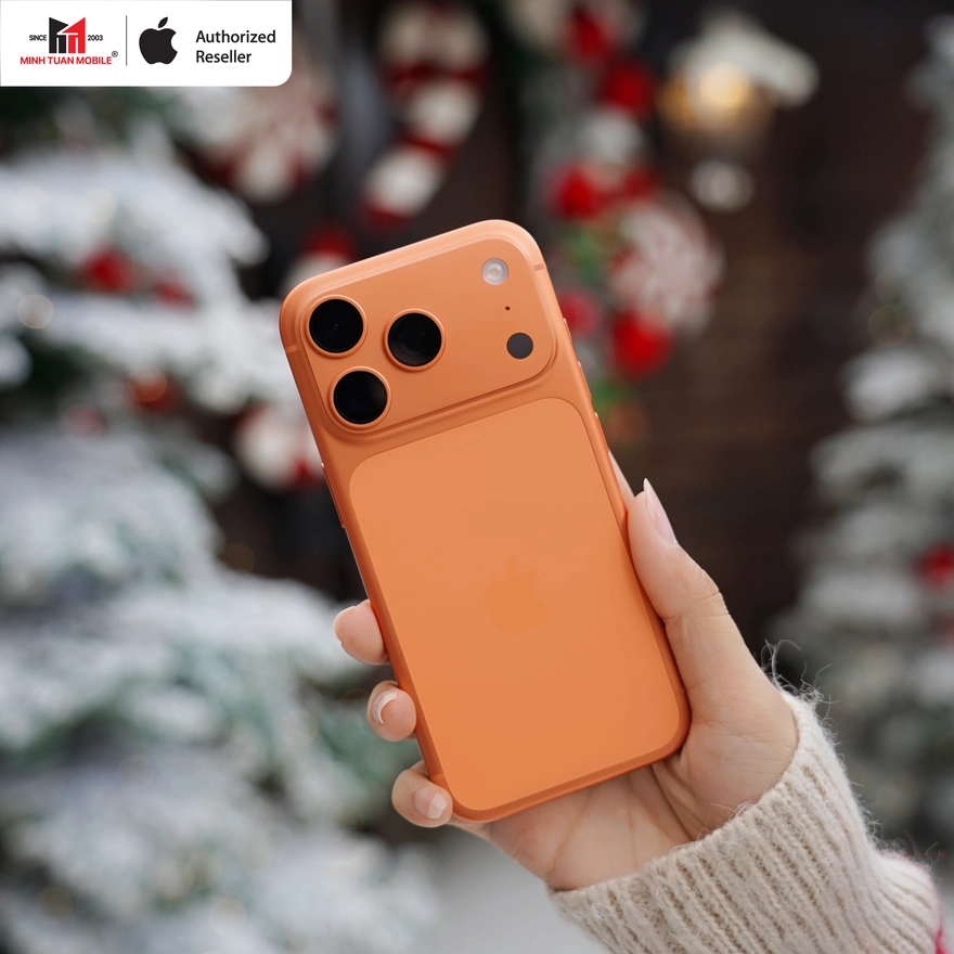 Xông đất 2026, chọn iPhone 17 Pro màu cam may mắn cả năm