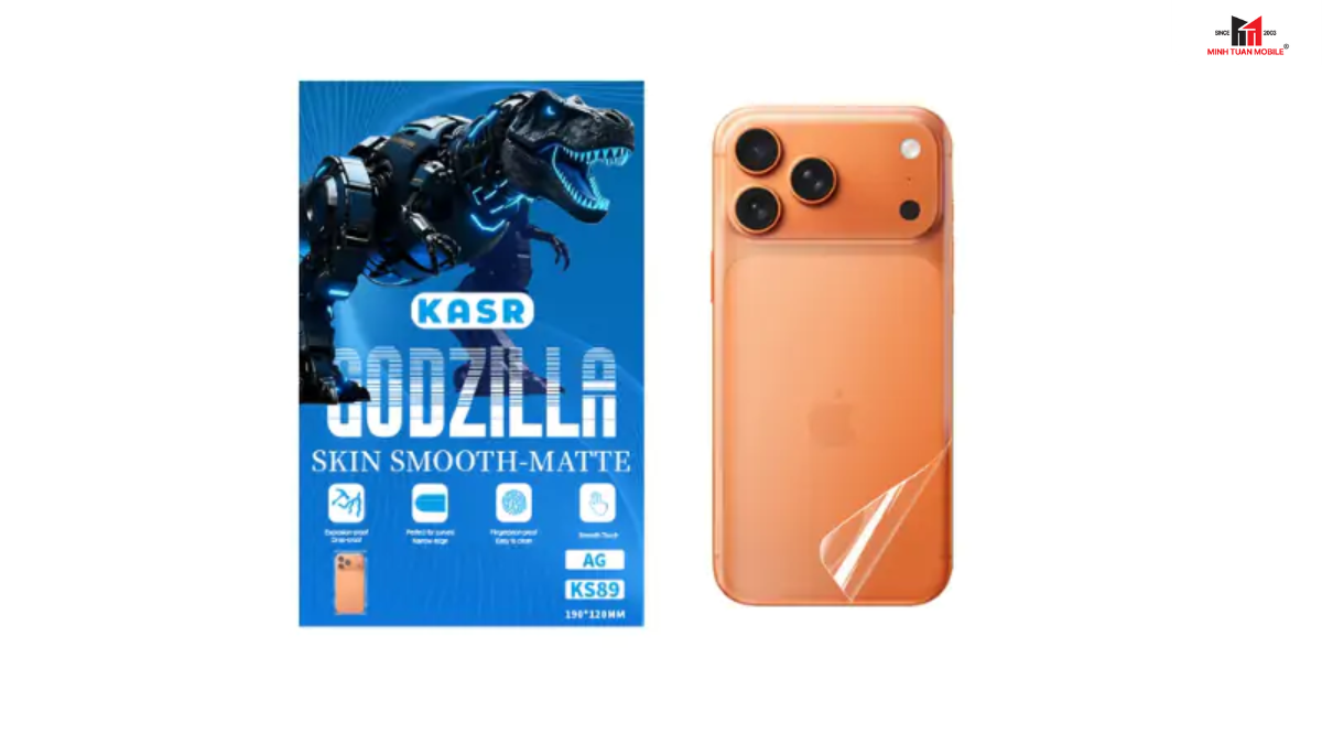 Bề mặt nhám mờ, chống bám vân tay