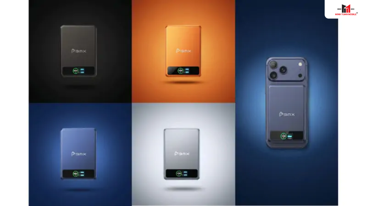 Mua ngay Pin sạc dự phòng thể rắn BMX SolidSafe 10.000mAh Qi2 Magsafe tại Minh Tuấn Mobile