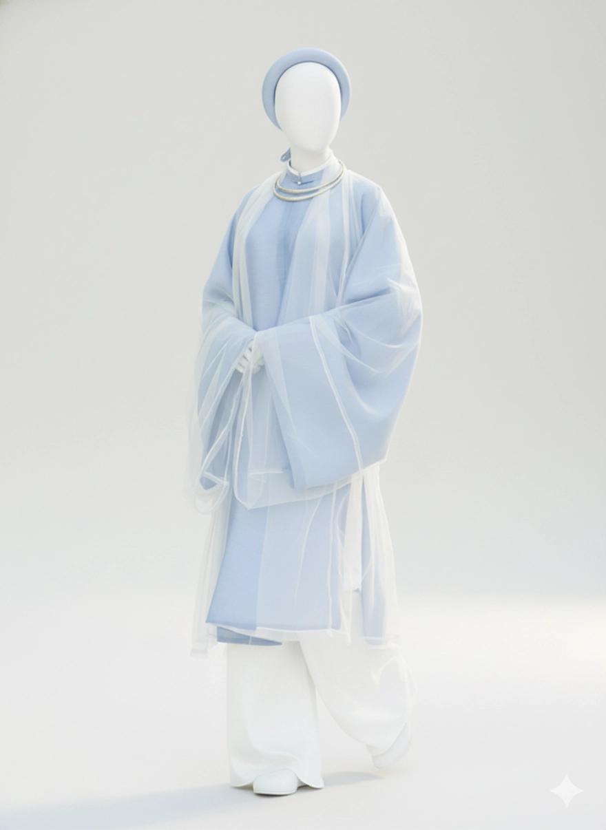 Cách tạo ảnh áo dài phong cách cổ điển bằng Gemini AI