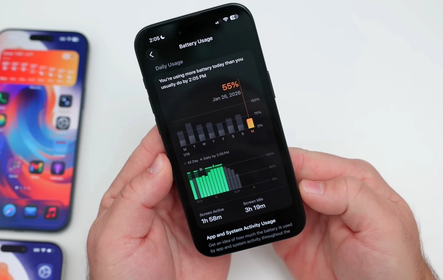 Đánh giá pin iOS 26.2.1 vừa ra mắt: Có 