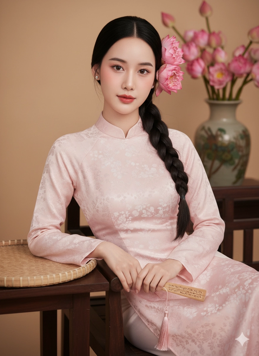 Câu lệnh Gemini tạo ảnh Tết trong studio cực đẹp