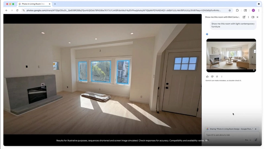 Google Chrome tích hợp Gemini vào trình 