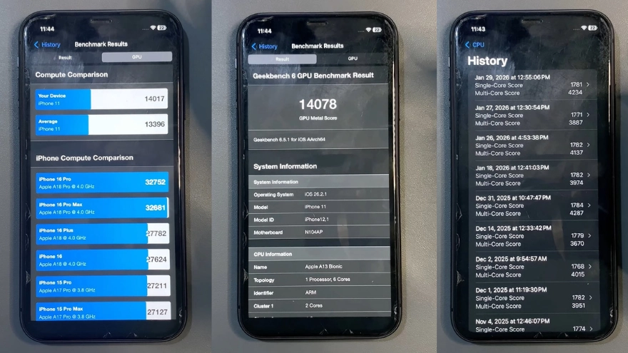 iOS 26.2.1 sau 3 ngày: Pin tốt hơn hẳn, hiệu năng tăng vọt
