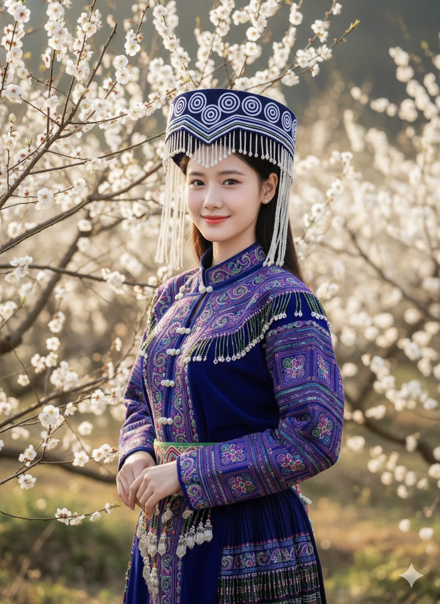 Hóa thành cô gái dân tộc Việt Nam với câu lệnh Gemini