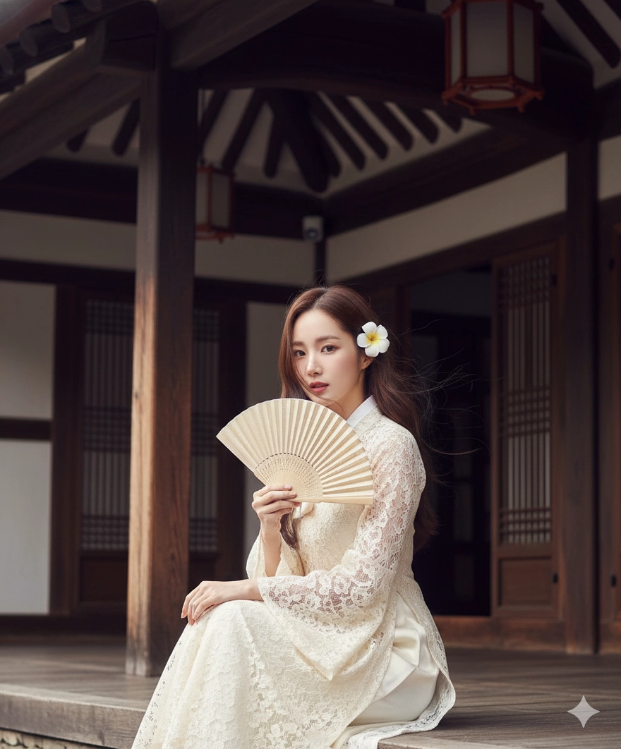 Tạo ảnh áo dài nàng thơ đẹp ngất ngây đón Tết với Gemini AI