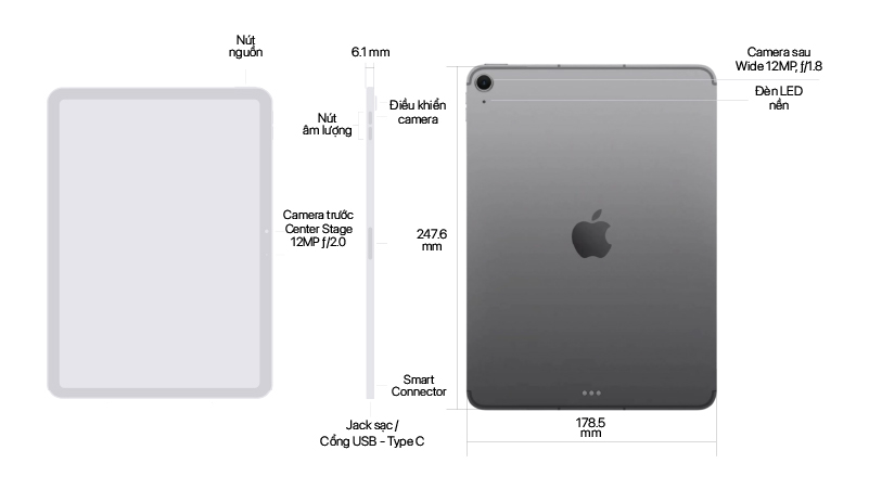 iPad Air M3 11 inch 5G 256GB