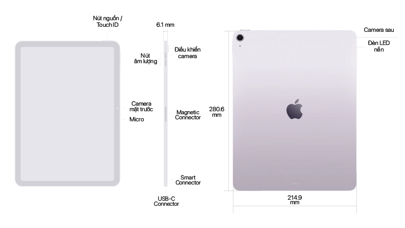 iPad Air M3 13 inch 5G 256GB