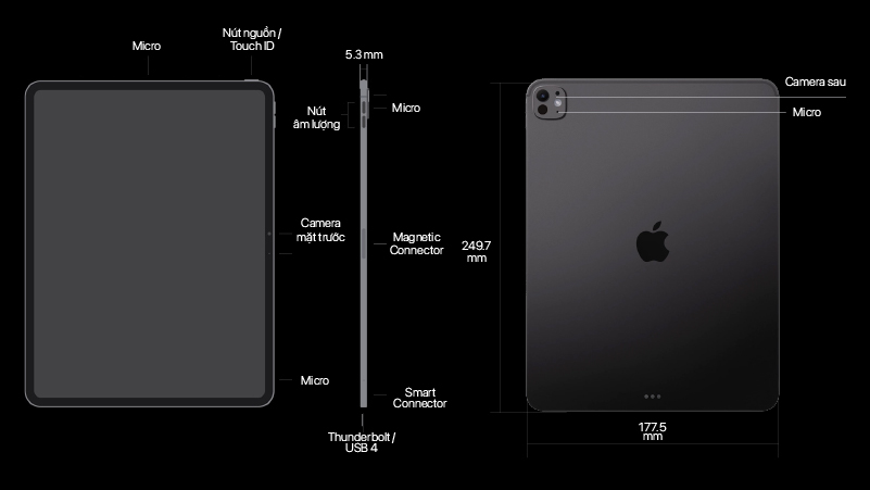 iPad Pro M5 11 inch 5G 2TB