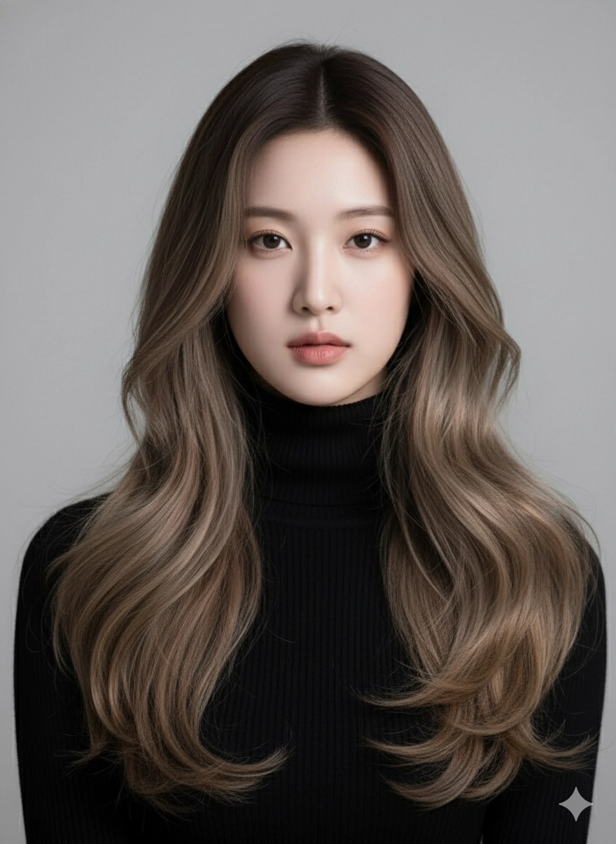 Câu lệnh Gemini thử màu tóc trend phù hợp đón Tết 2026