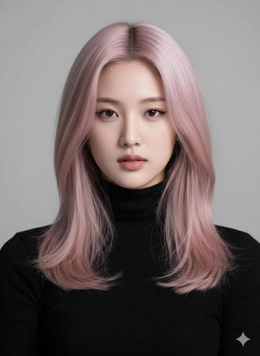 Câu lệnh Gemini thử màu tóc trend phù hợp đón Tết 2026