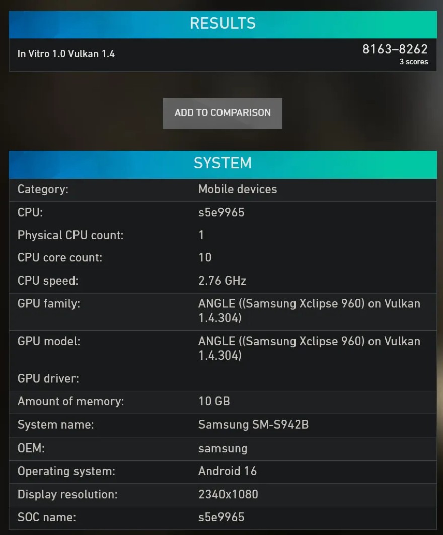 Exynos 2600 bỏ xa Snapdragon 8 Elite Gen 5 về Ray Tracing