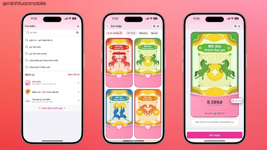 Hướng dẫn gửi lì xì 2026 online bằng MoMo cực dễ