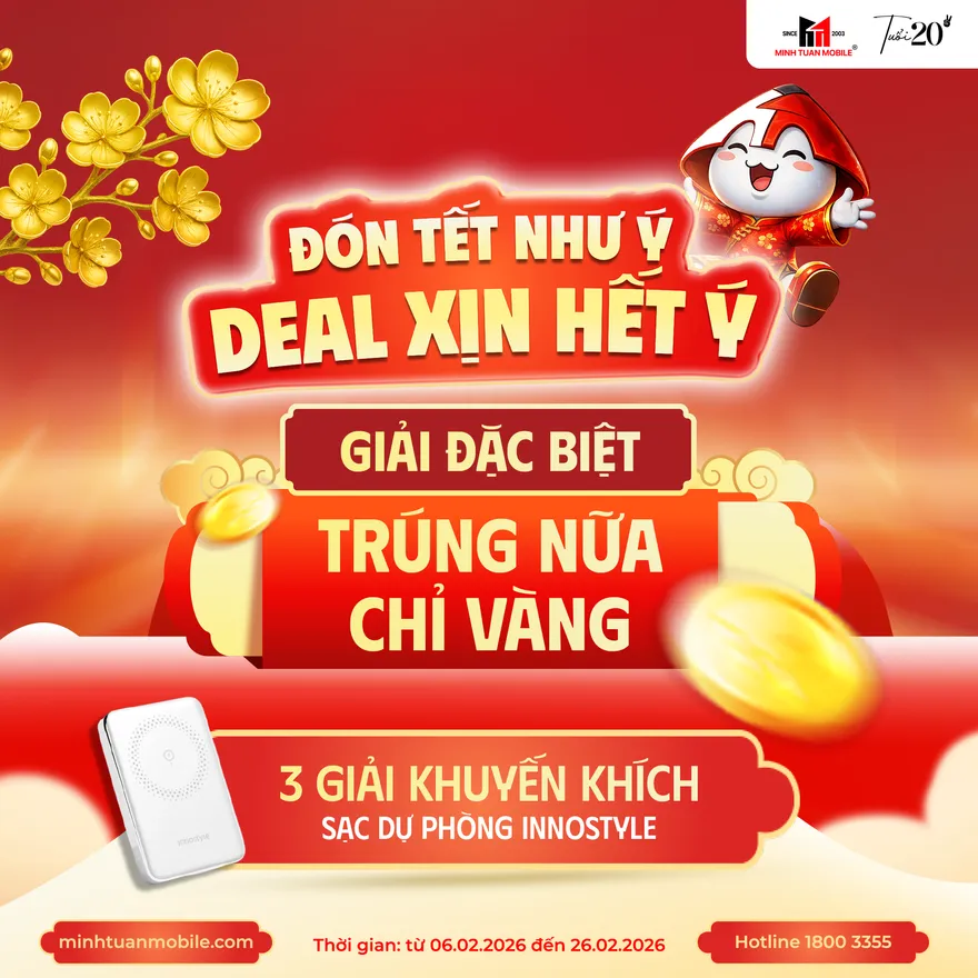 Chi tiết lịch bán xuyên Tết Bính Ngọ của Minh Tuấn Mobile