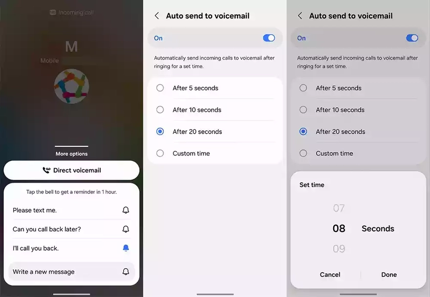 One UI 8.5 có tính năng ghi âm cuộc gọi nhỡ ngay trên máy