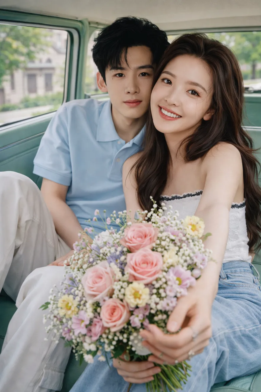 Tạo bộ ảnh Valentine cho couple chỉ với một câu lệnh Gemini