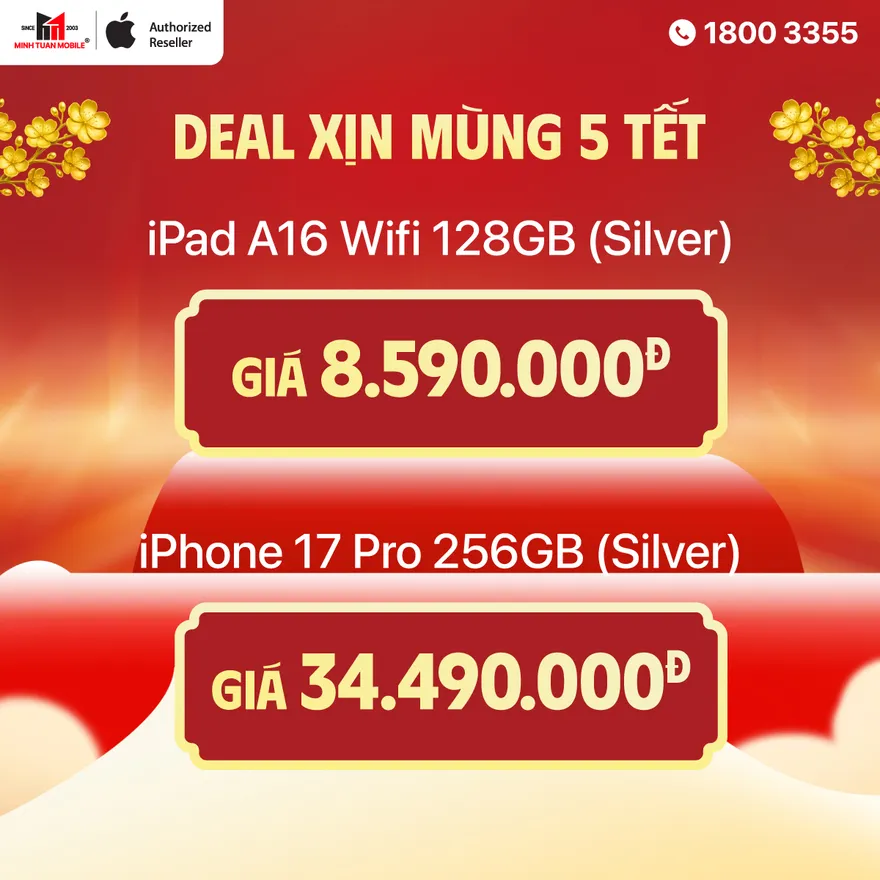 Đón tết như ý Deal xịn hết ý với nhiều ưu đãi lên đến 500K