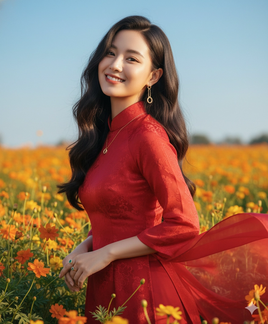 Bí kíp dùng Gemini AI tạo ảnh vườn hoa Tết cực nghệ