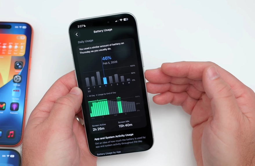 Review iOS 26.3 chính thức: Pin 