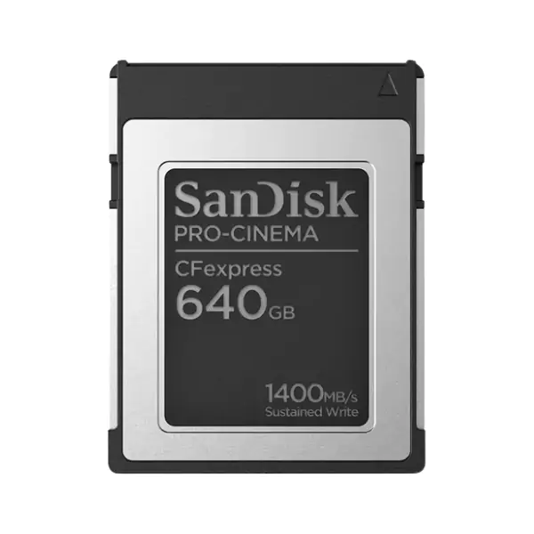 Thẻ nhớ CFexpress Type-B SanDisk Pro-Cinema 640GB upto 1700MB/s