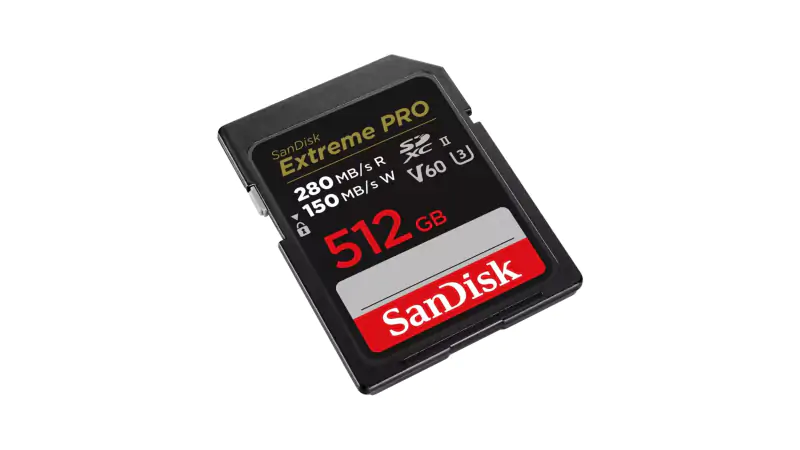 Chuẩn tốc độ V60 và U3 hỗ trợ quay video chất lượng cao