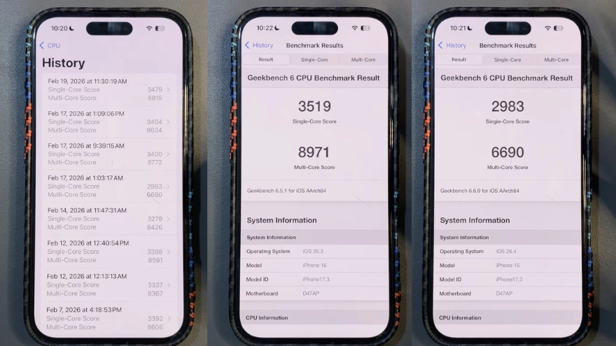 So sánh iOS 26.3 và iOS 26.4 Beta 1: Đừng vội cập nhật!