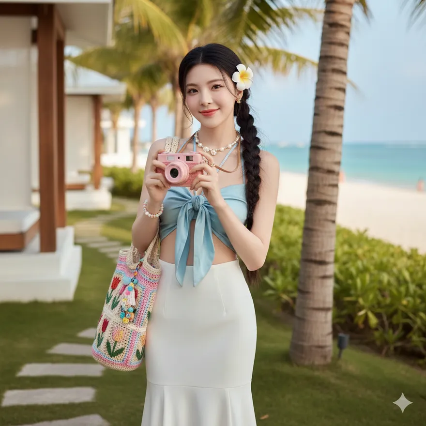 Tạo ảnh check-in biển cực chill chỉ bằng một câu lệnh Gemini