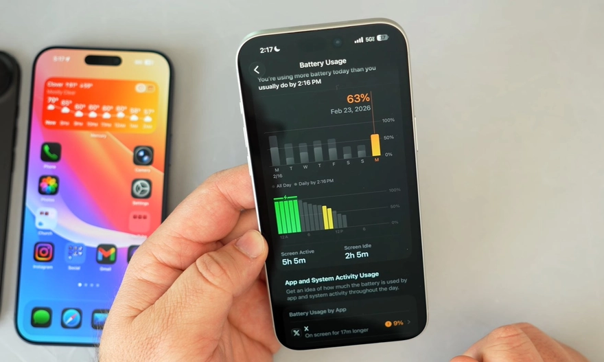 Apple tung iOS 26.4 Beta 2:  Review hiệu năng và pin thực tế