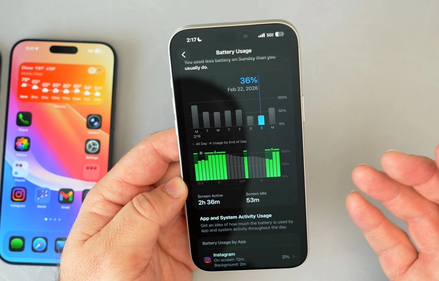 Apple tung iOS 26.4 Beta 2:  Review hiệu năng và pin thực tế