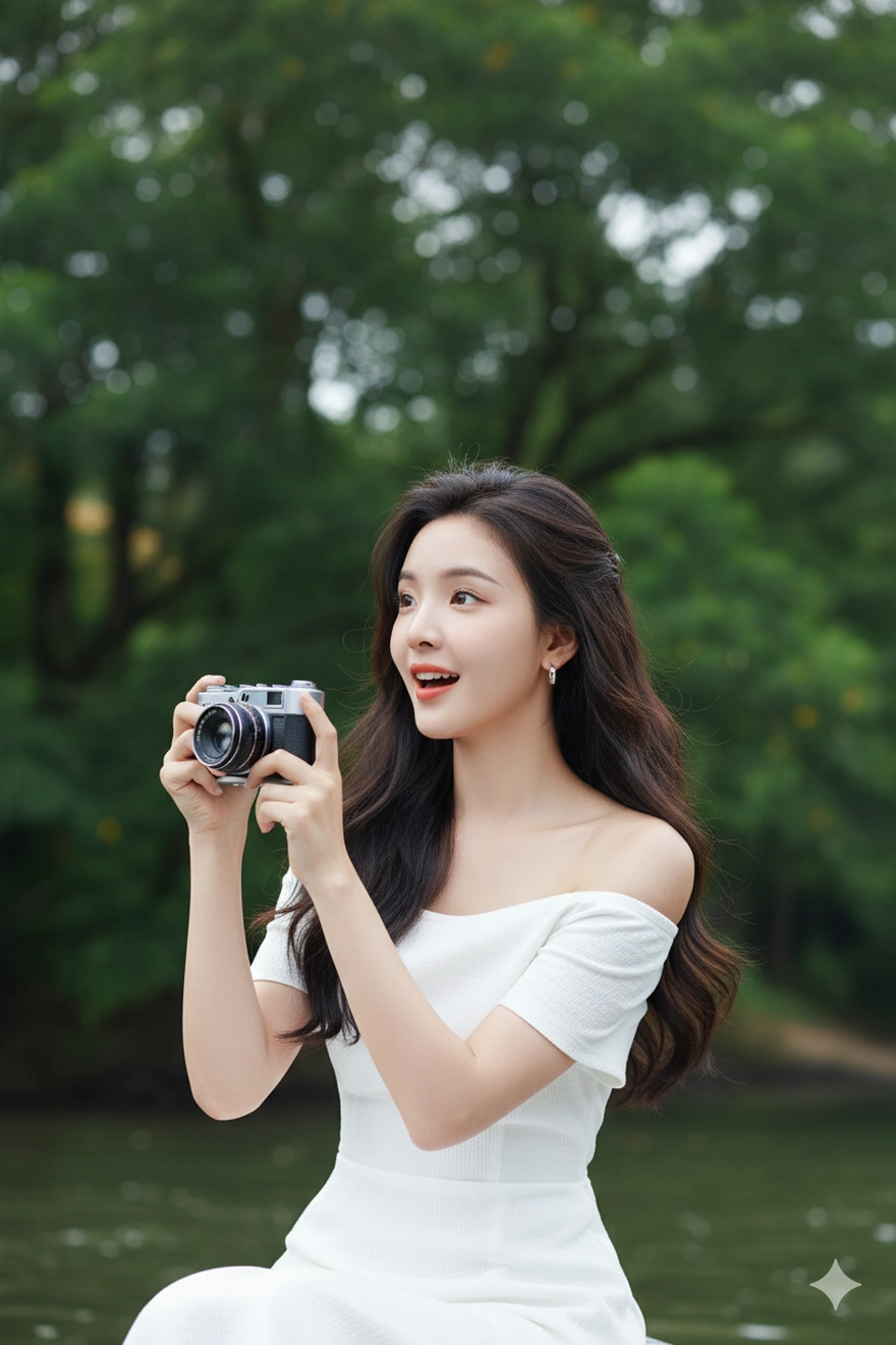 Câu lệnh Gemini tạo ảnh du lịch sông nước cực chill