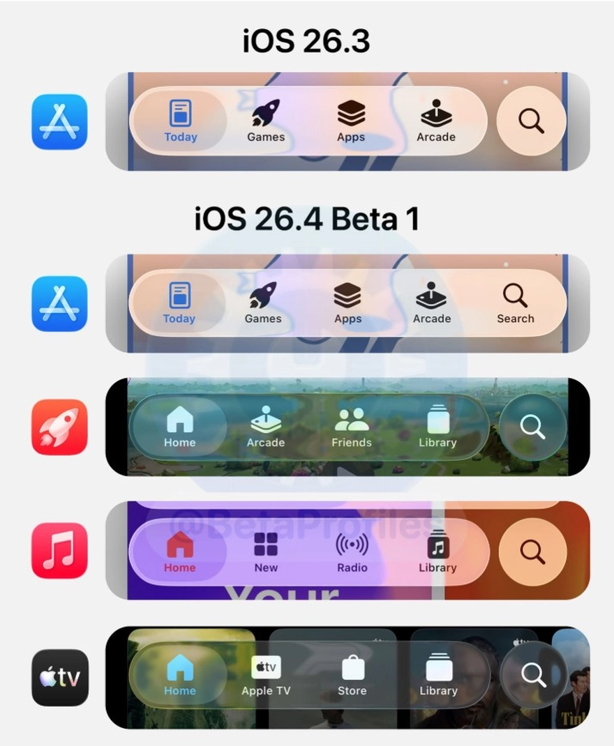 Lịch phát hành iOS 26.4: Loạt tính năng 