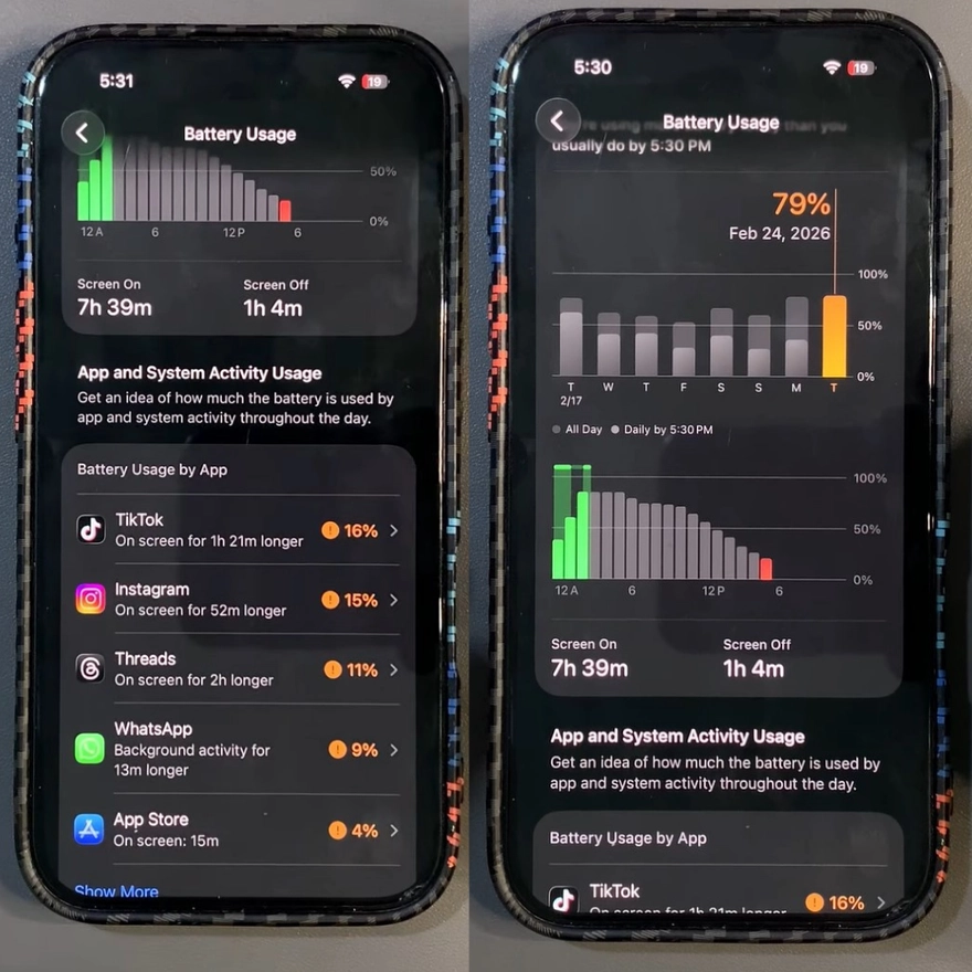 Review iOS 26.4 Beta 2 sau 24h: Pin cực trâu nhưng còn lỗi app