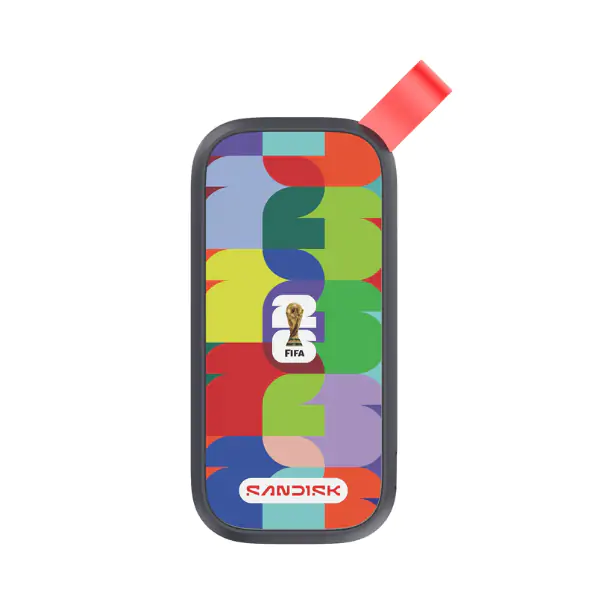 Ổ cứng di động SSD Sandisk FIFA World Cup 2026 1TB 800MB/s