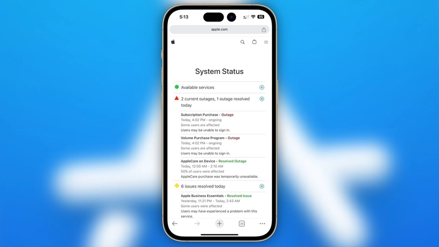 App Store bị lỗi diện rộng: Người dùng không thể tải app!