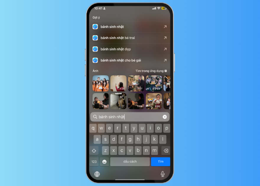 5 tính năng thanh tìm kiếm iPhone cực nhanh ít người biết