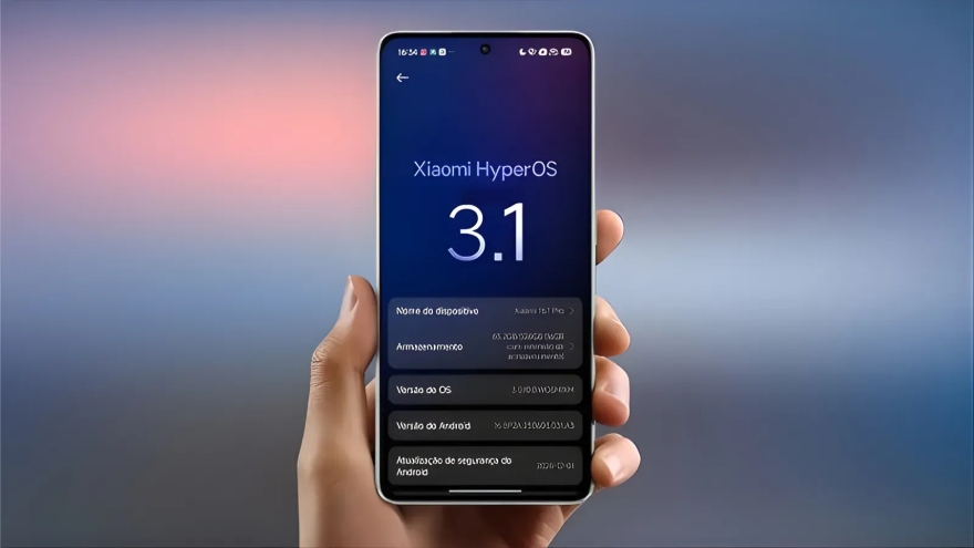 Xiaomi hoàn tất thử nghiệm HyperOS 3.1 trên Android 16