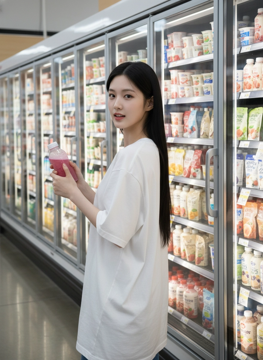 Câu lệnh Gemini tạo ảnh trong siêu thị cực ngầu