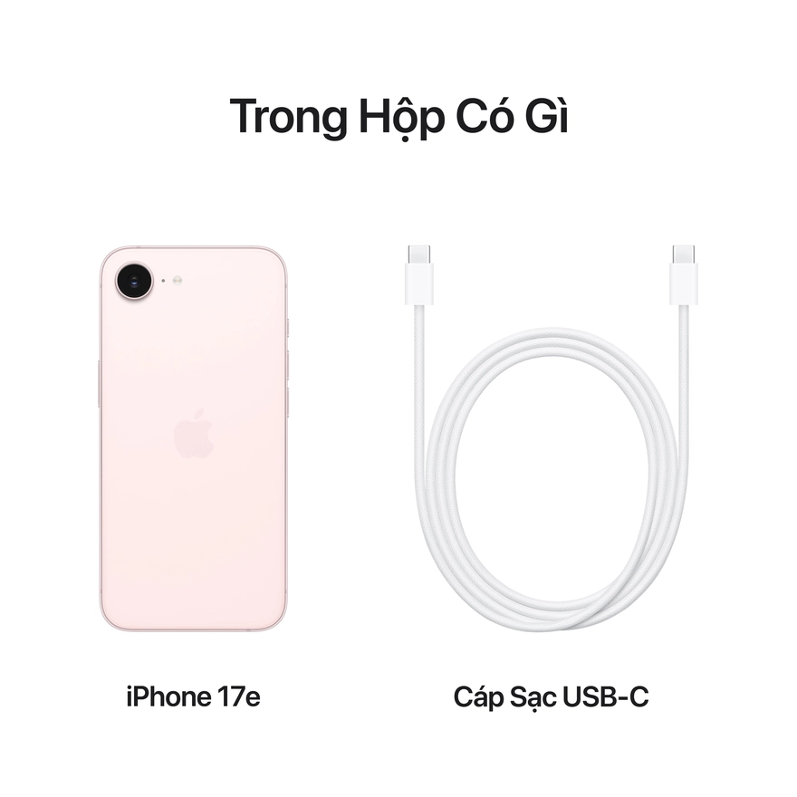Mở đặt trước iPhone 17e: Giảm đến 1tr550K, trả góp 0%