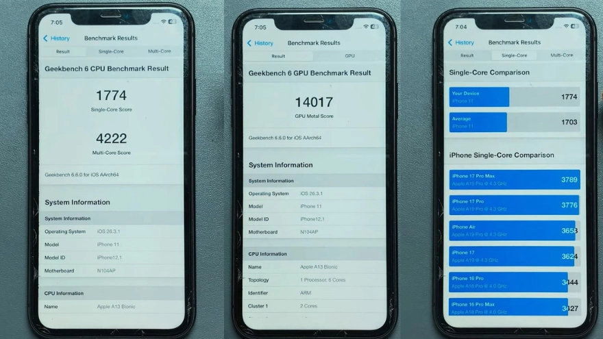 iOS 26.3.1 sau 24h: Pin trâu bất ngờ, máy cũ có nên lên ngay?