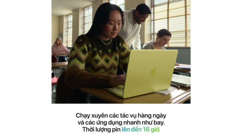 Thời lượng pin ấn tượng