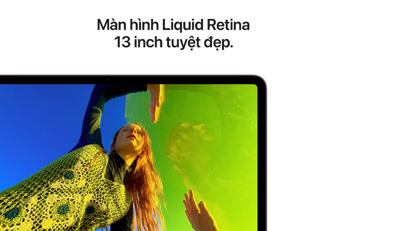 Màn hình 13 inch sắc nét