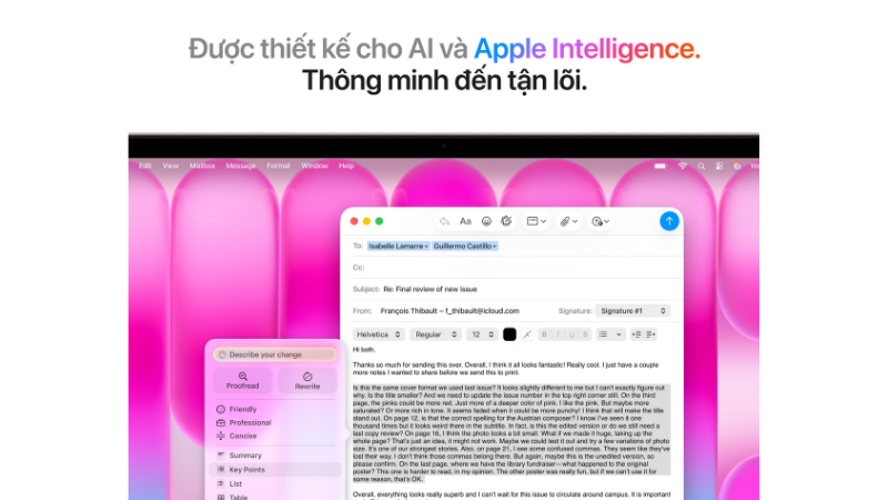 Trải nghiệm&nbsp;Apple Intelligence cá nhân hoá