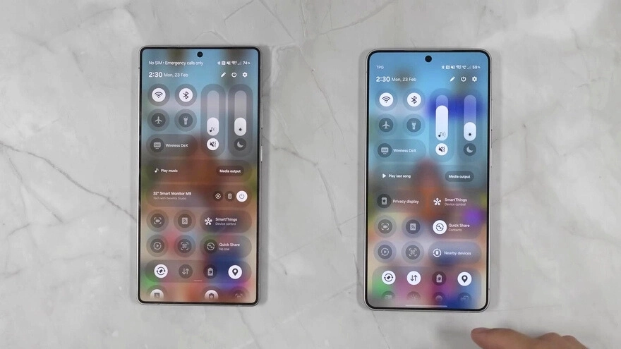 Review One UI 8.5 Beta vs One UI 8.5 chính thức: Thay đổi lớn