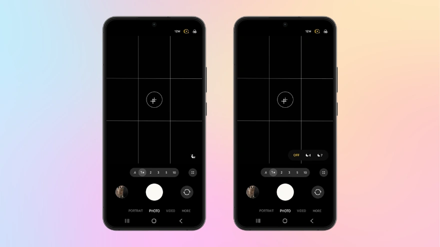 Cách khôi phục chế độ chụp đêm trên Galaxy S26