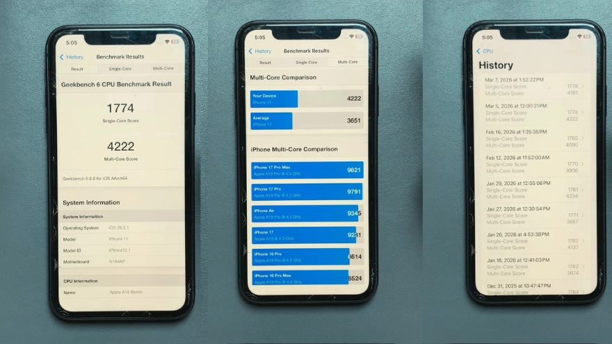 Có nên lên iOS 26.3.1? Review pin và hiệu năng cực thực tế