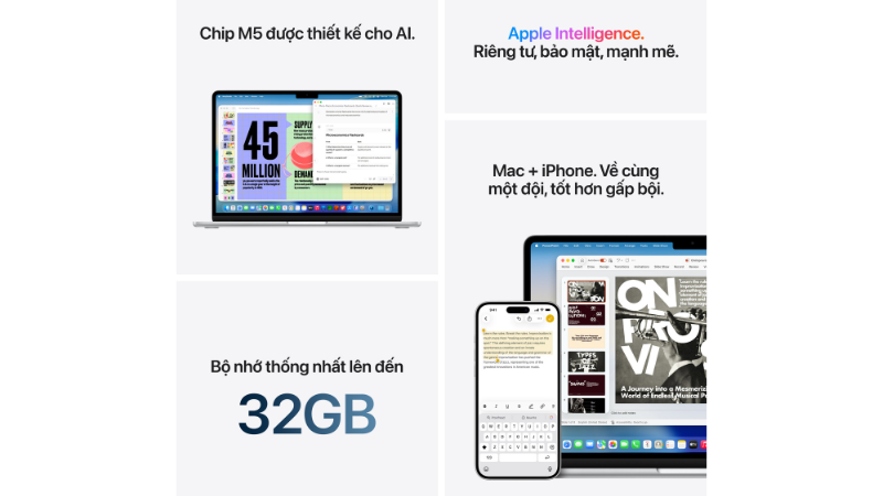 Làm việc thông minh hơn với Apple Intelligence