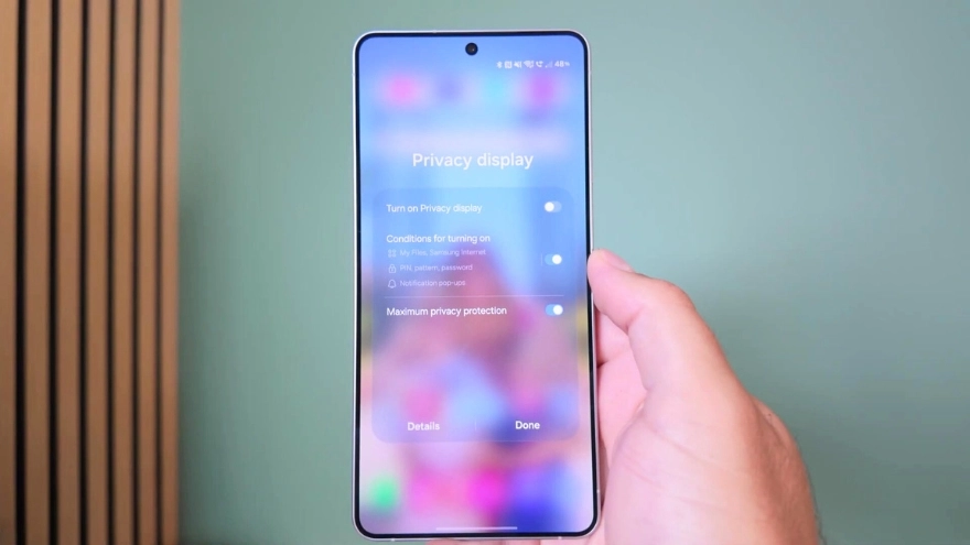 Review Màn hình Riêng tư trên Galaxy S26 Ultra đỉnh như nào?