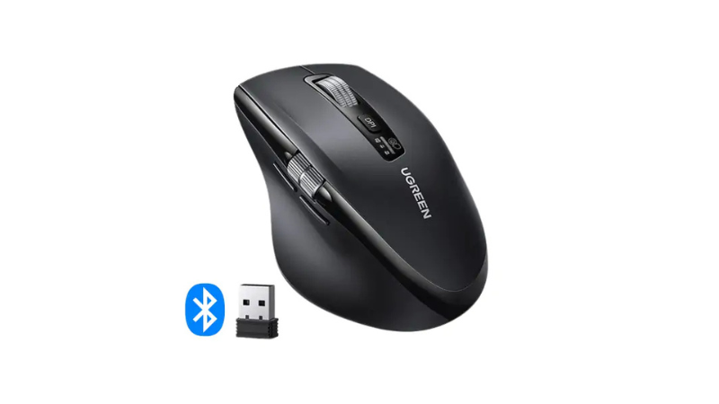 Chuột máy tính công thái học không dây Ugreen M751