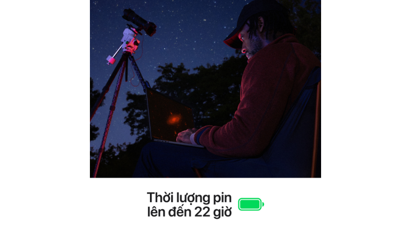 Thời lượng pin ấn tượng